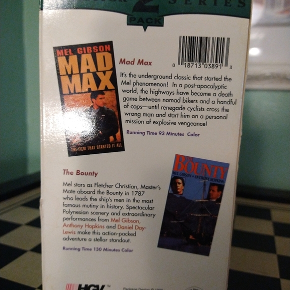 Mad Max & The Bounty VHS 2 Tape Collector Series Mel Gibson - Picture 4 of 5